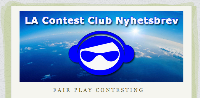 LA Contest Club Nyhetsbrev endelig i gang